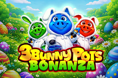 3 Bunny Pots Bonanza